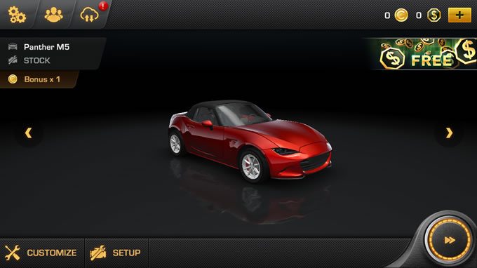 CarX Drift Racing初めての車