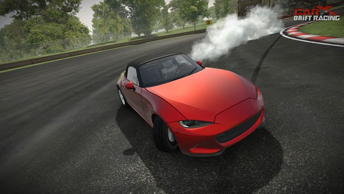 ドリフトゲームアプリCarX Drift Racingドリフト走行画像