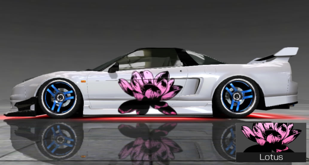 首都高バトル XTREME　エクストリーム ステッカー Lotus