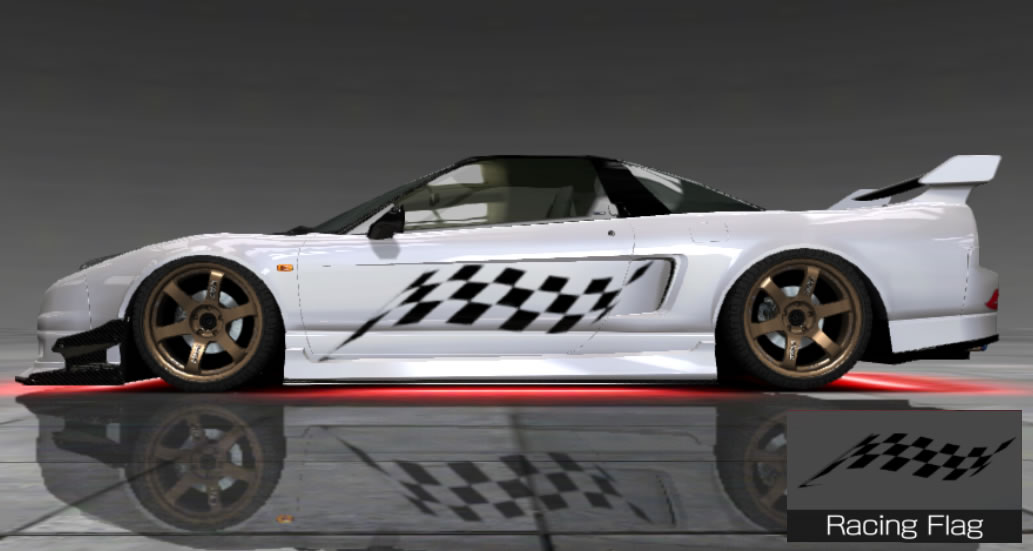 首都高バトル XTREME　エクストリーム バイナル Racing Flag