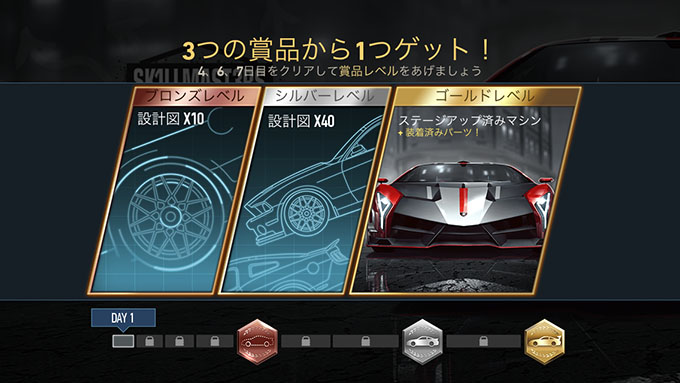 【苦手DAY 1】無課金 攻略 ニードフォースピードノーリミット LAMBORGHINI VENENO NFSNoLimits NFSNL