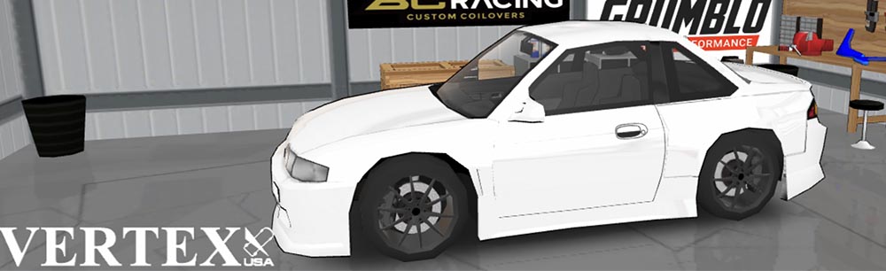 FR LEGENDS（エフアール レジェンズ）車種一覧 シルビア S14 前期 ボディーキット VERTEX