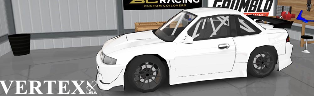 FR LEGENDS（エフアール レジェンズ）車種一覧 シルビア S14 前期 ボディーキット VERTEX