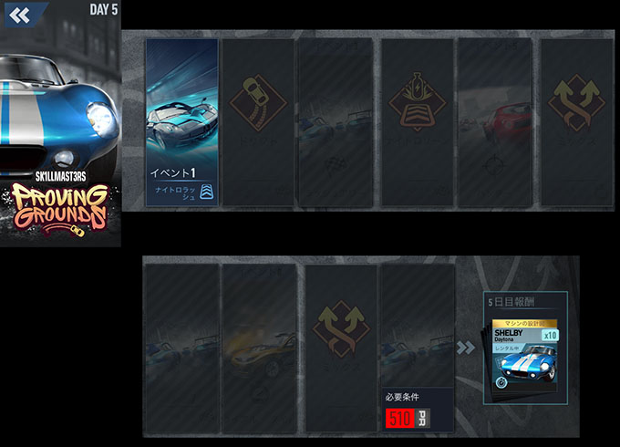 【DAY 5】ニードフォースピードノーリミット SHELBY DAYTONA 無課金 攻略 NFSNoLimits NFSNL