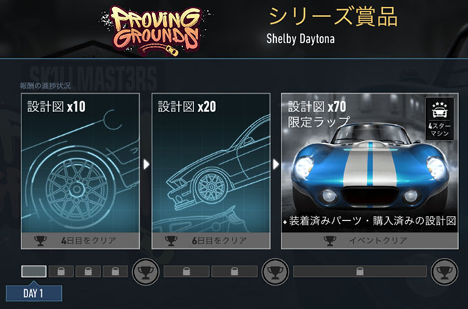 【DAY 1】ニードフォースピードノーリミット SHELBY DAYTONA 無課金 攻略 NFSNoLimits NFSNL