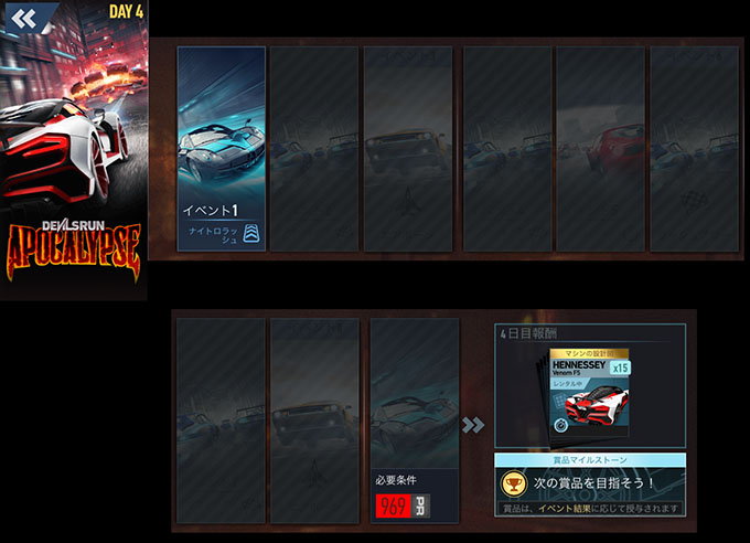 【DAY 1】ニードフォースピードノーリミット HENNESSEY VENOM F5 無課金 攻略 NFSNoLimits NFSNL